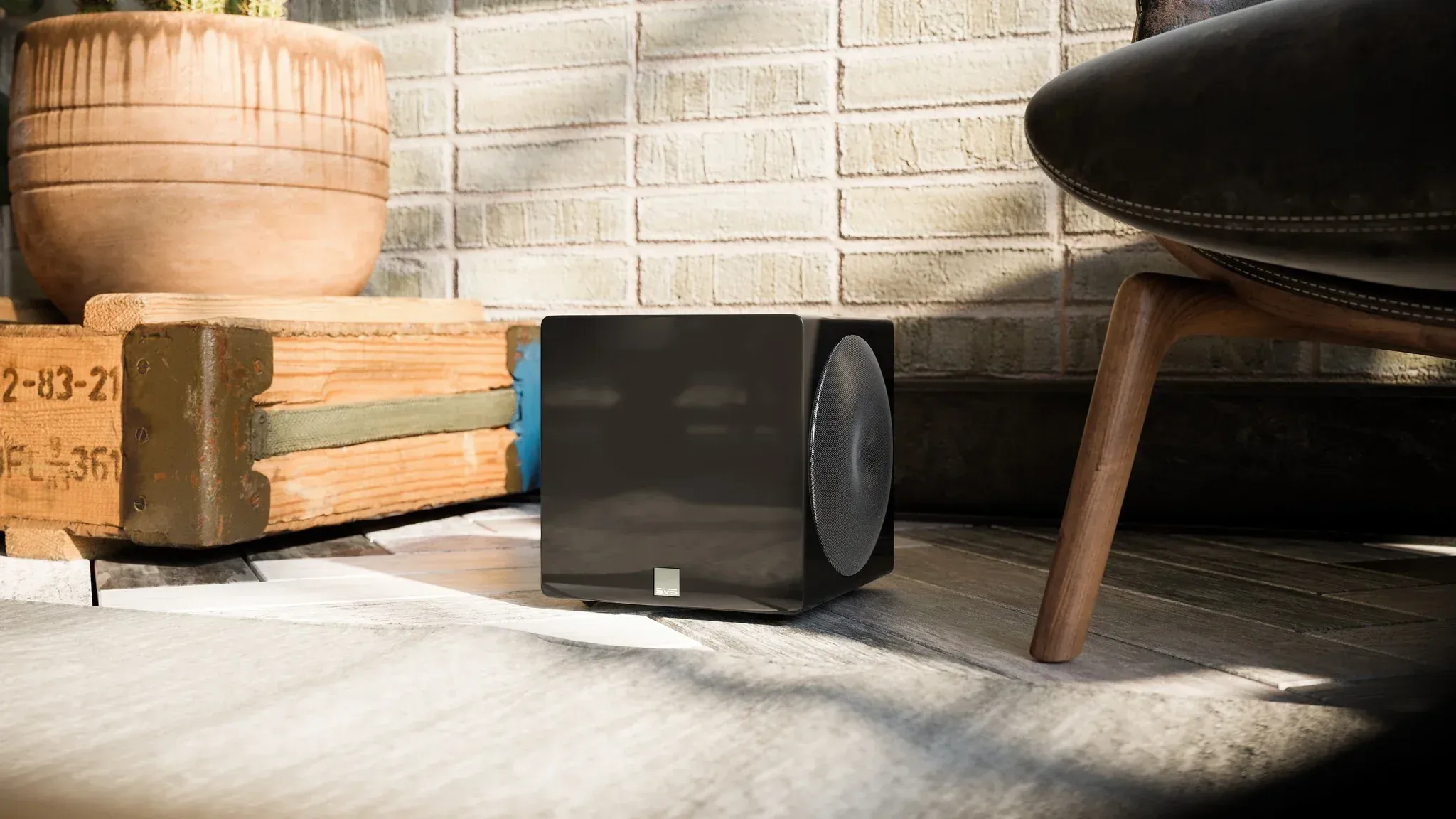 subwoofer SVS 3000 Micro in salotto